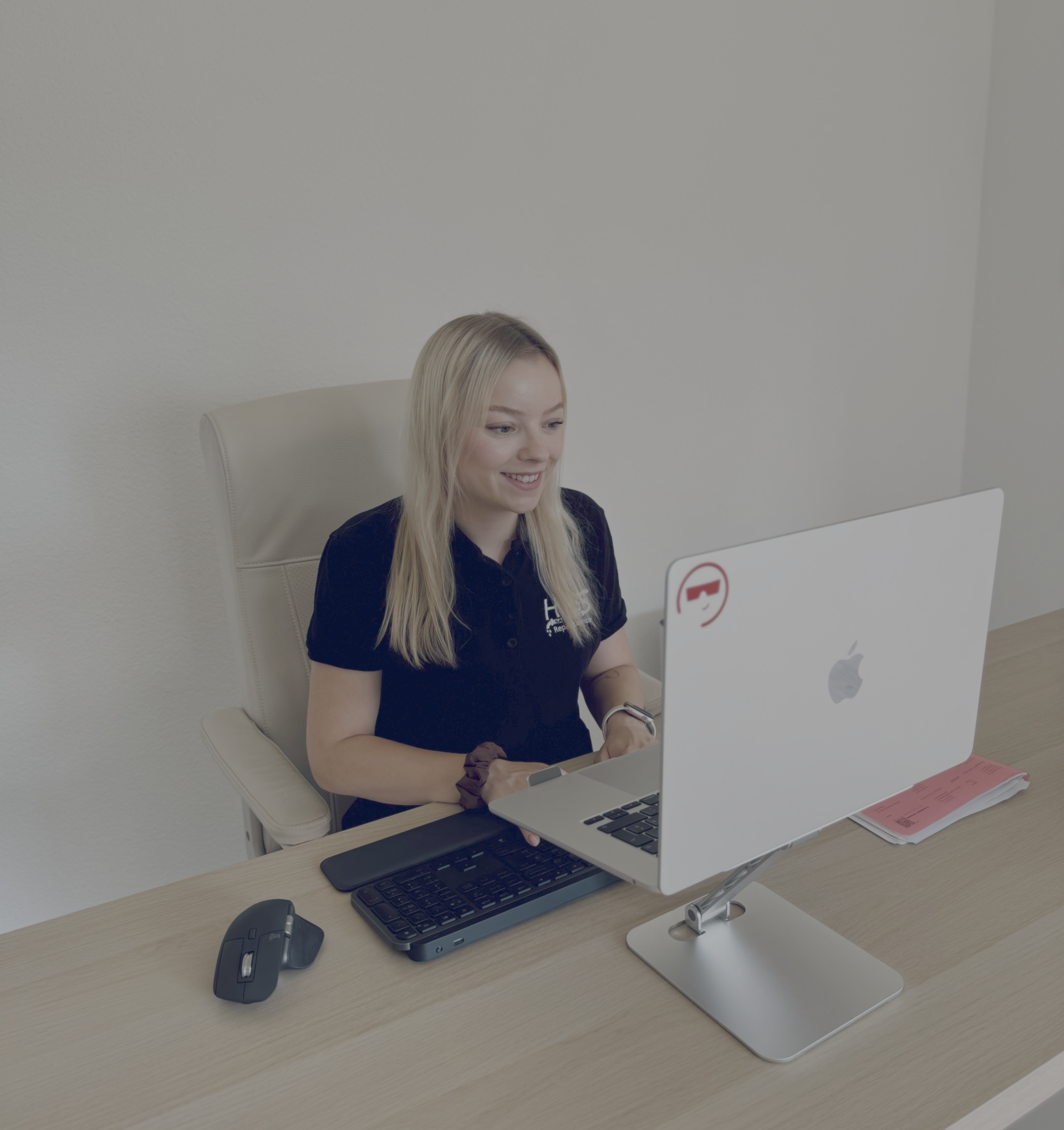 Melis mit Work!Point Mac